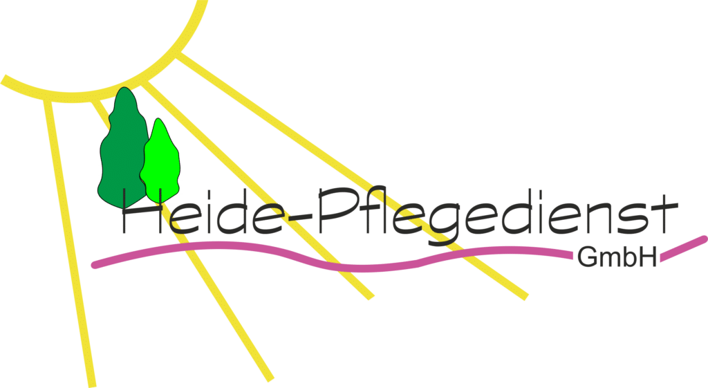 Heide-Pflegedienst Logo PNG auf transparenten Hintergrund