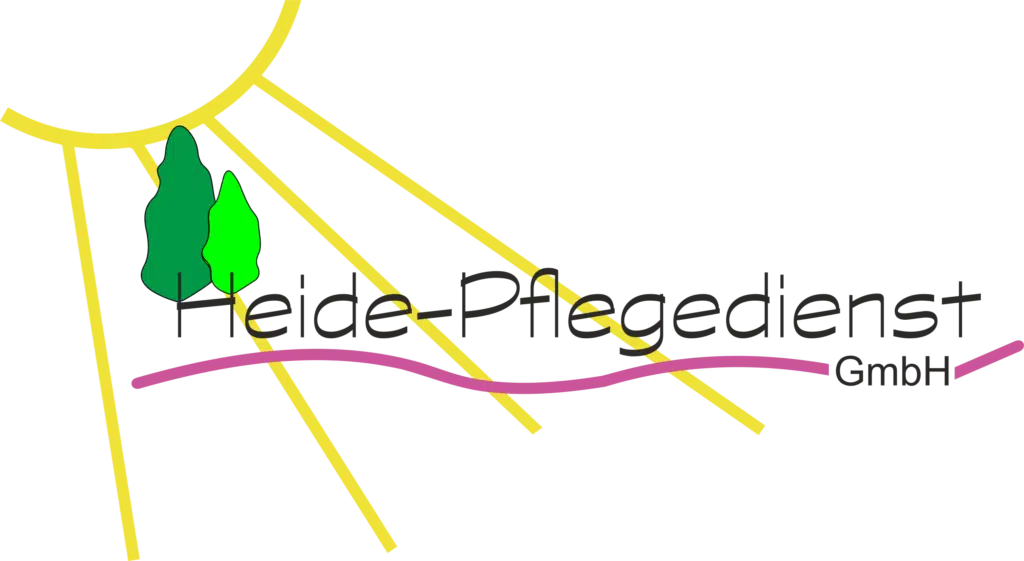 Heide-Pflegedienst Logo PNG auf transparenten Hintergrund